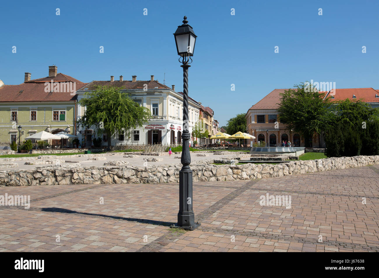 Vac, Vác cittadina nella contea di Pest, situata sul Danubio piegare la zona a nord di Budapest, Ungheria, Europa Foto Stock