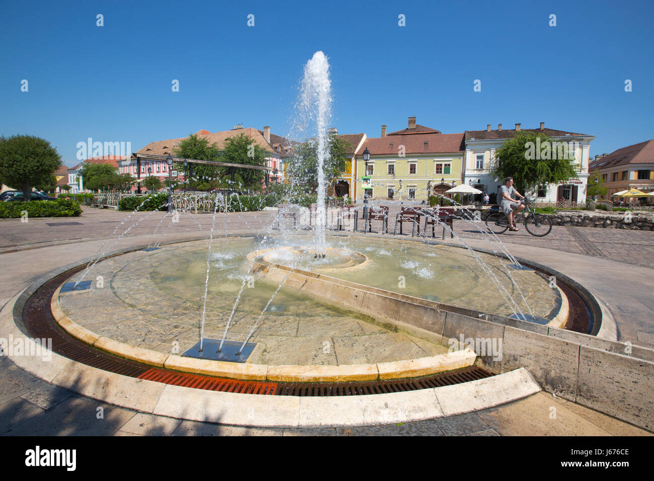 Vac, Vác cittadina nella contea di Pest, situata sul Danubio piegare la zona a nord di Budapest, Ungheria, Europa Foto Stock
