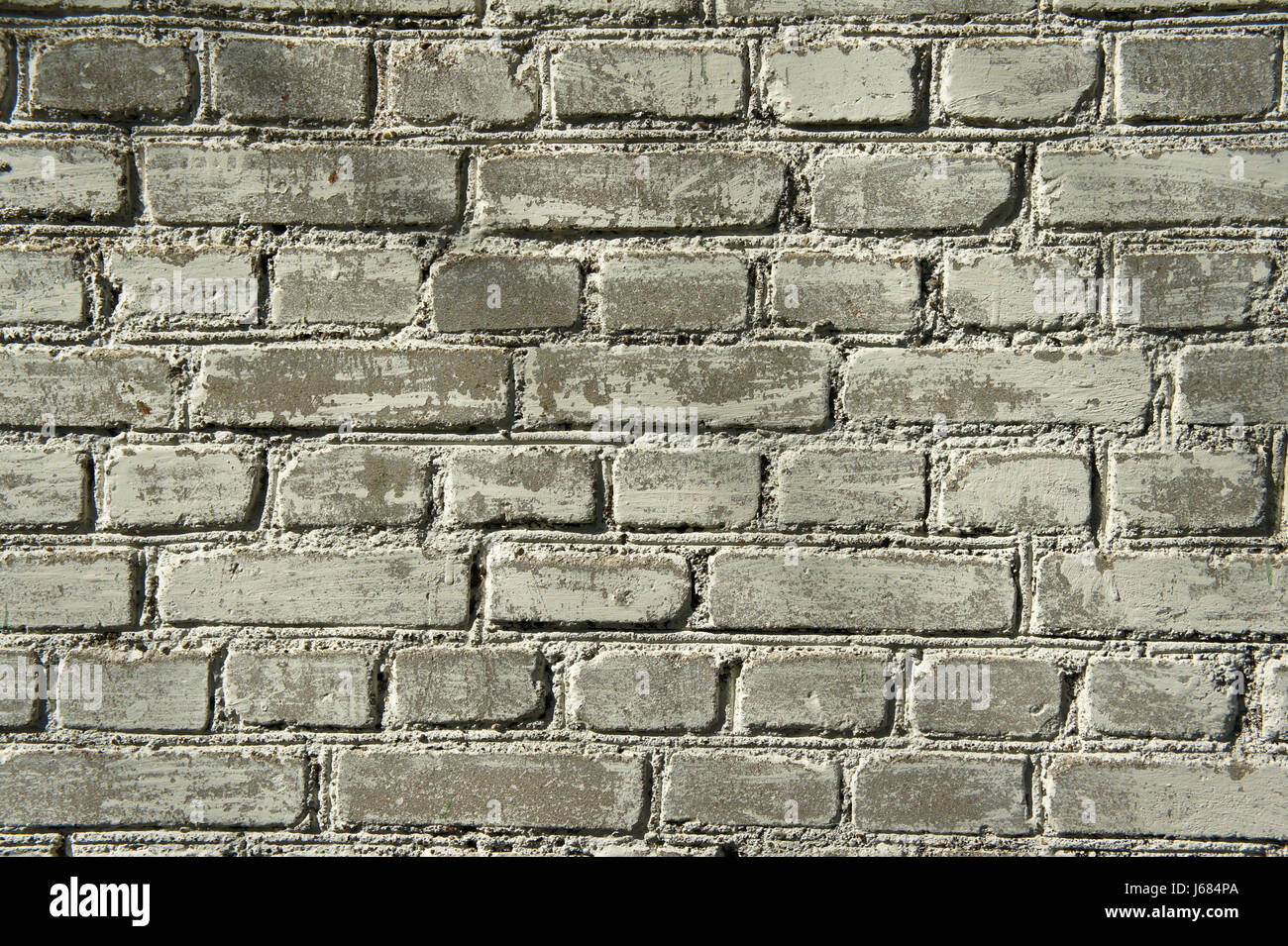 Grigio bianco muro di mattoni di sfondo, sfondo grigio, classic, cotto, mosaico, pietra, Foto Stock