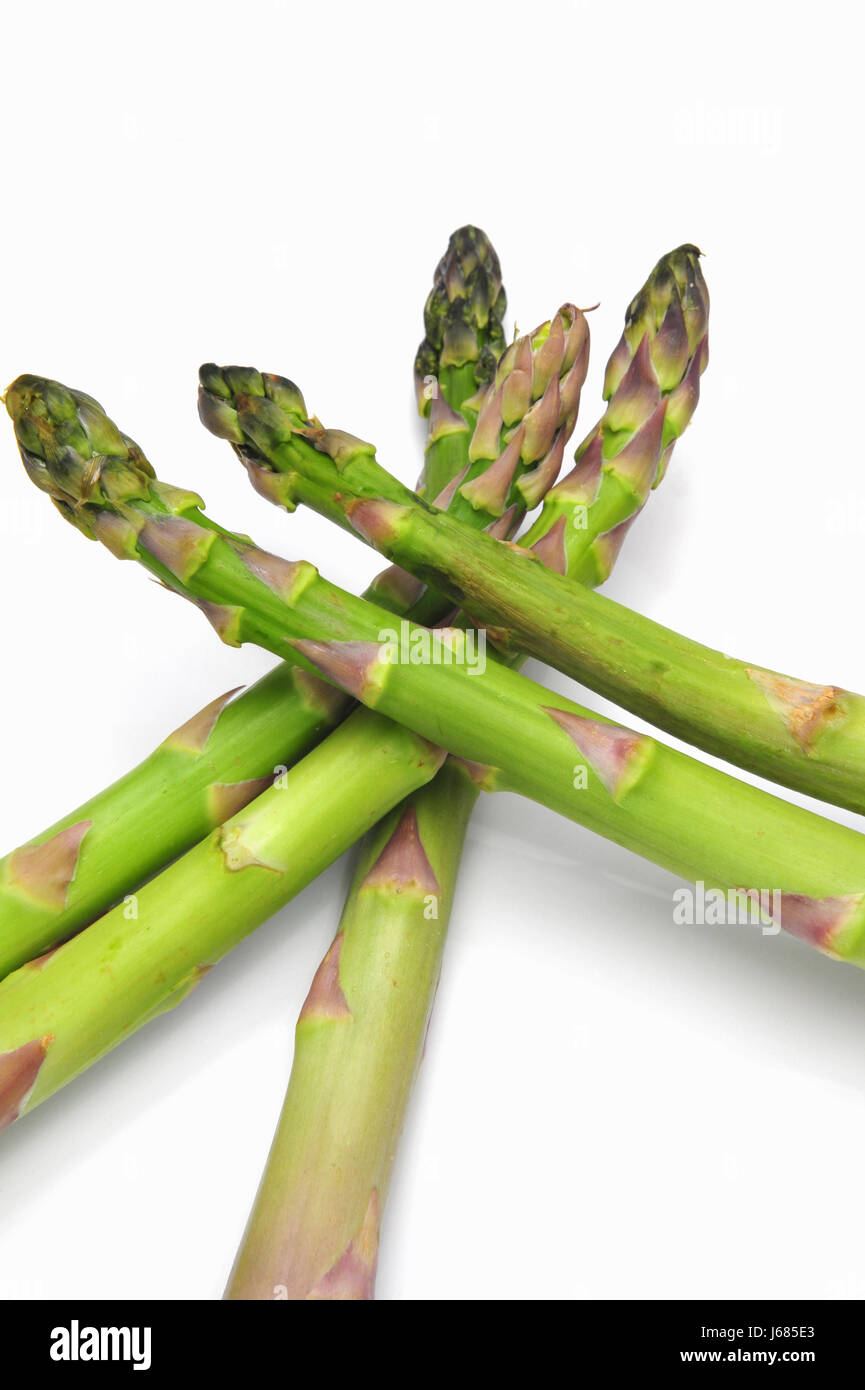 Cibo aliment piatto vegetale farina organica di asparagi cibo sano aliment dettaglio Foto Stock