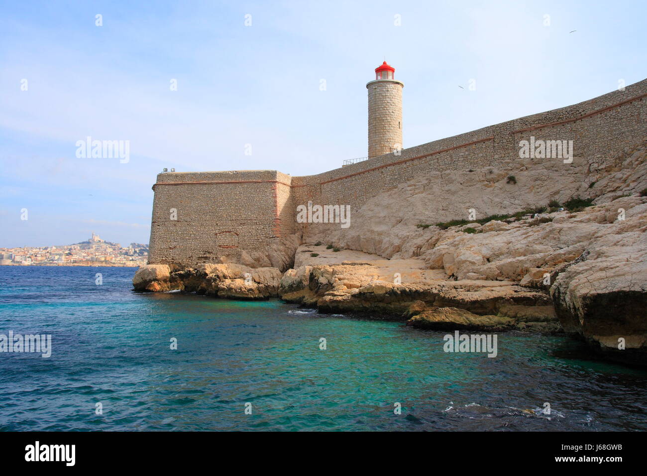 Monumento a torre turismo brig carcere Francia fortezza bay attrazione turistica Foto Stock