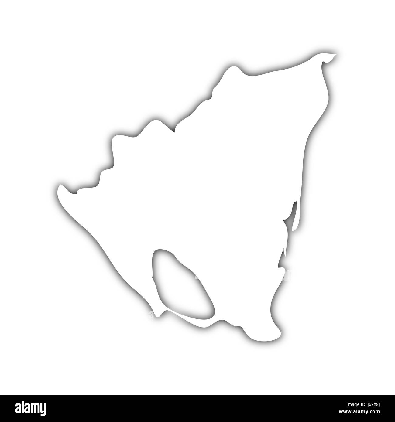 America del sud bandiera mappa nicaragua atlas mappa del mondo viaggio