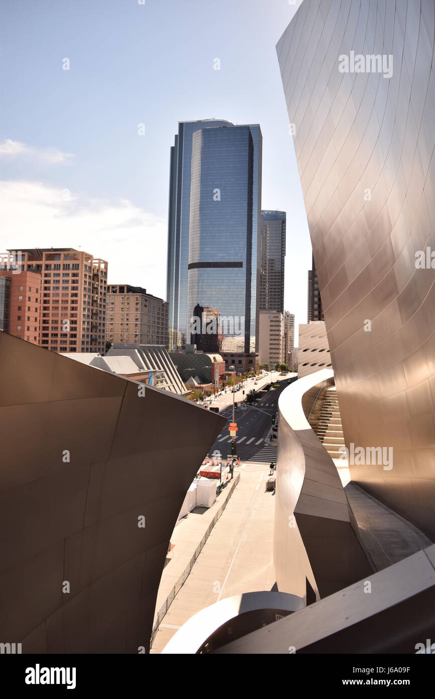 Walt Disney Concert Hall di Los Angeles Foto Stock