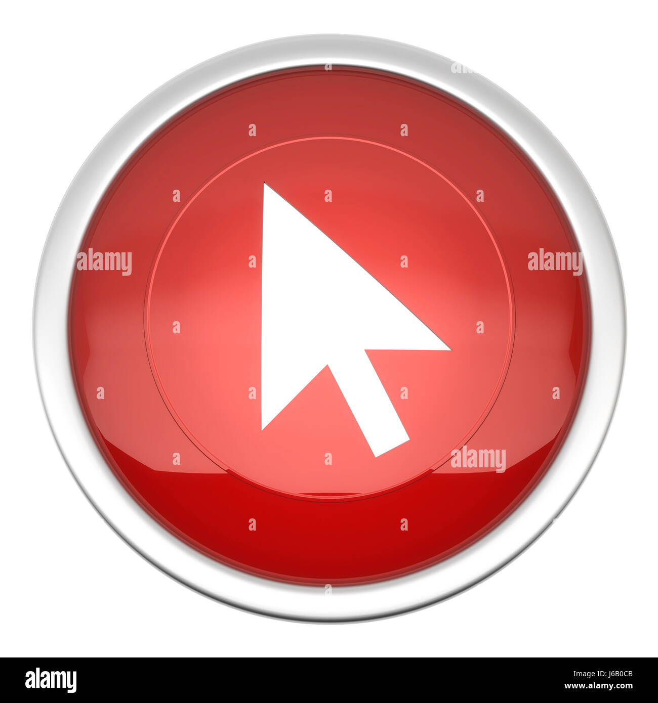 Intorno al pulsante freccia icona internet www worldwideweb net web rotonda Foto Stock