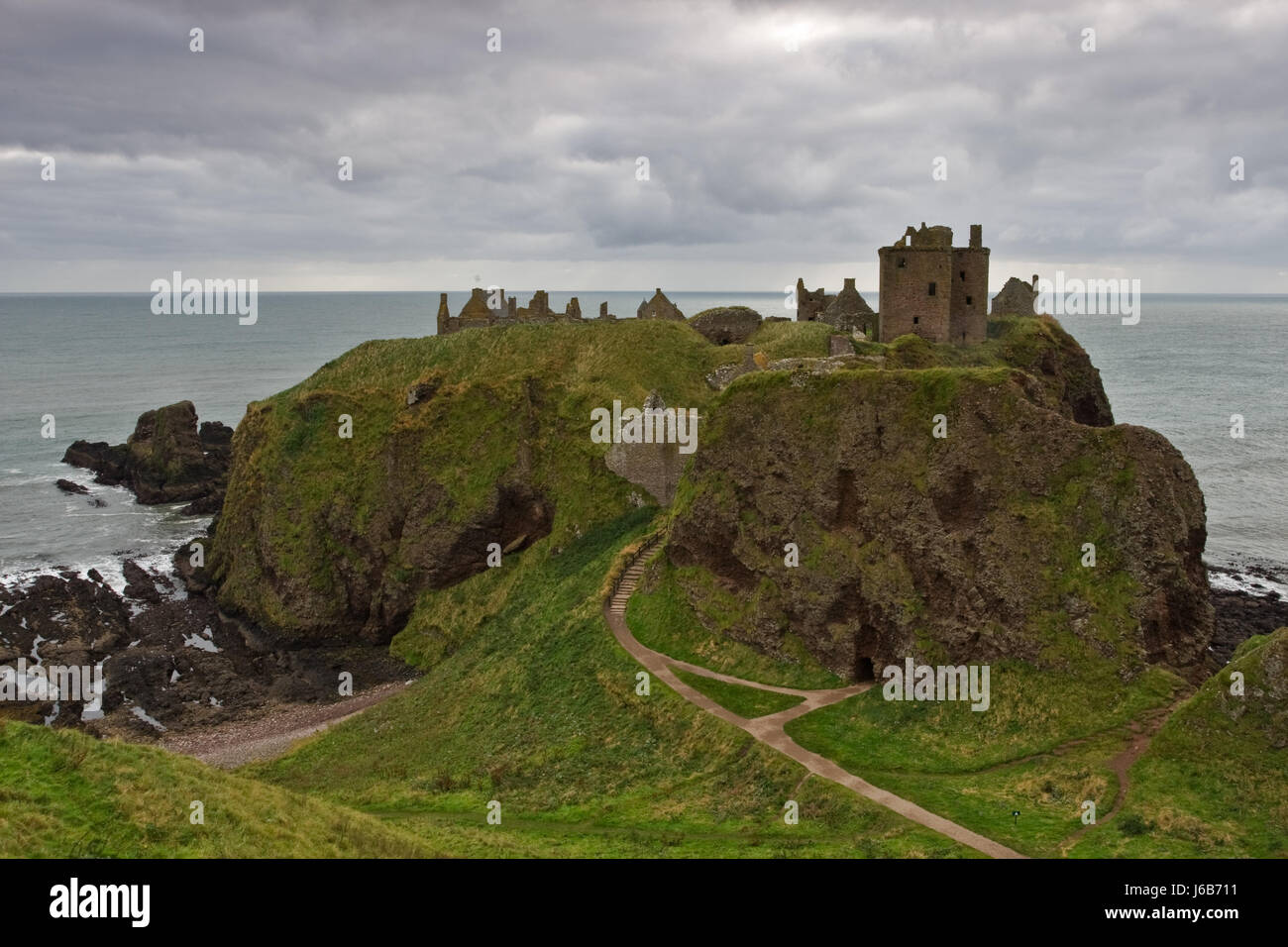Costruzione casa viaggi città storica città monumento della cultura famosa collina stone Foto Stock