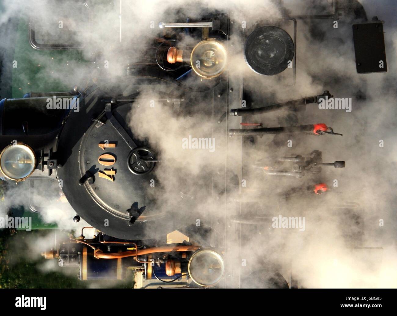 Full Steam Ahead Foto Stock