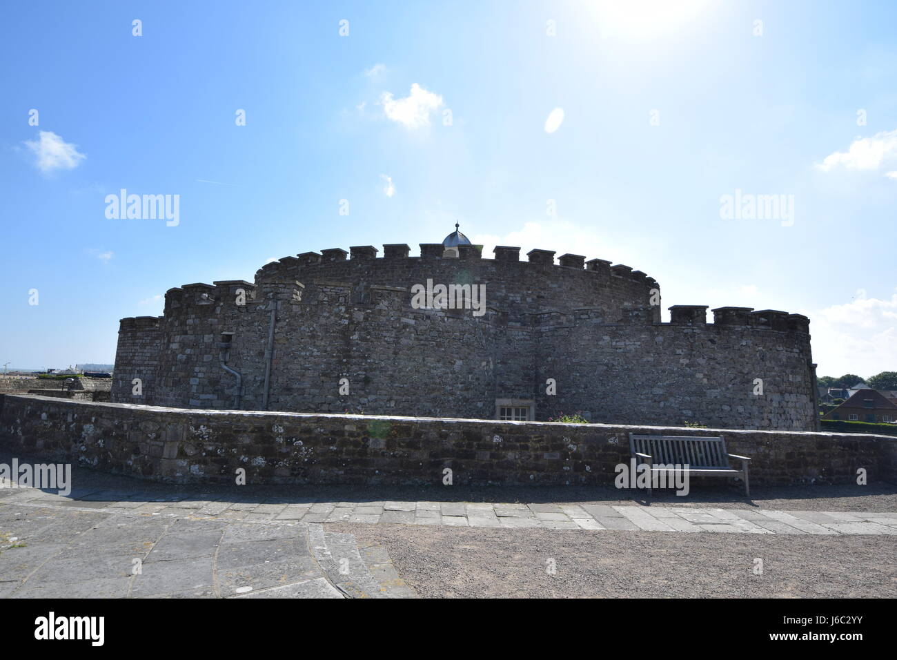 Trattativa primario del castello Foto Stock