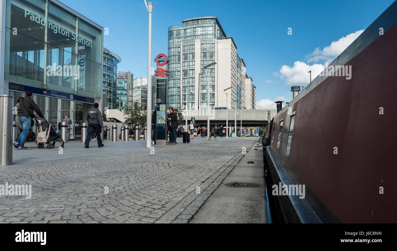 La stazione di Paddington Foto Stock