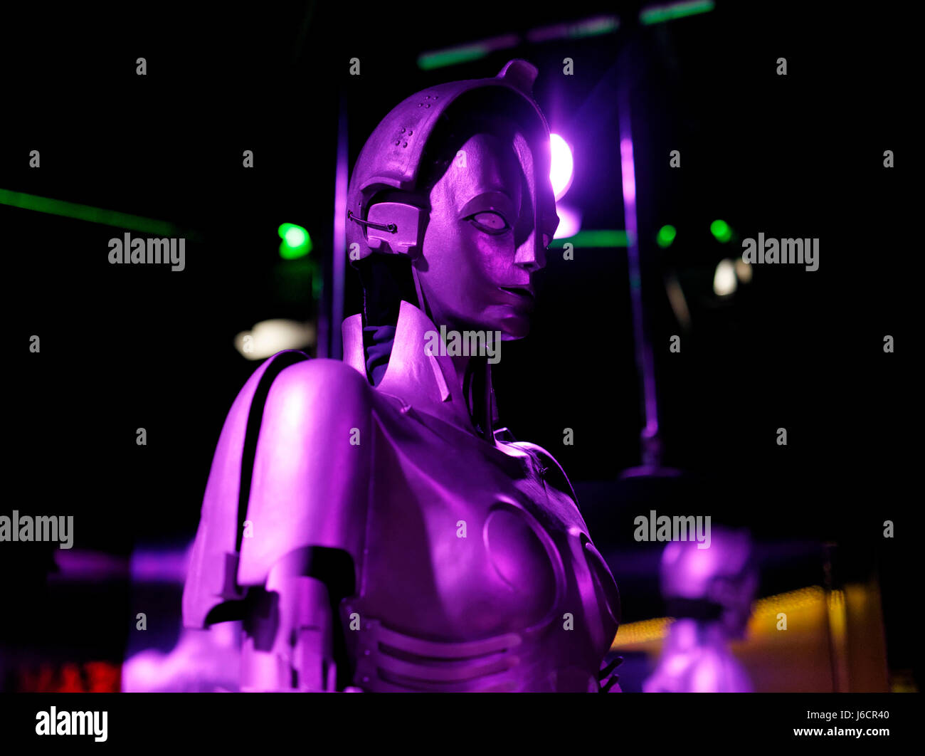 Museo della Scienza di Londra robot Foto Stock