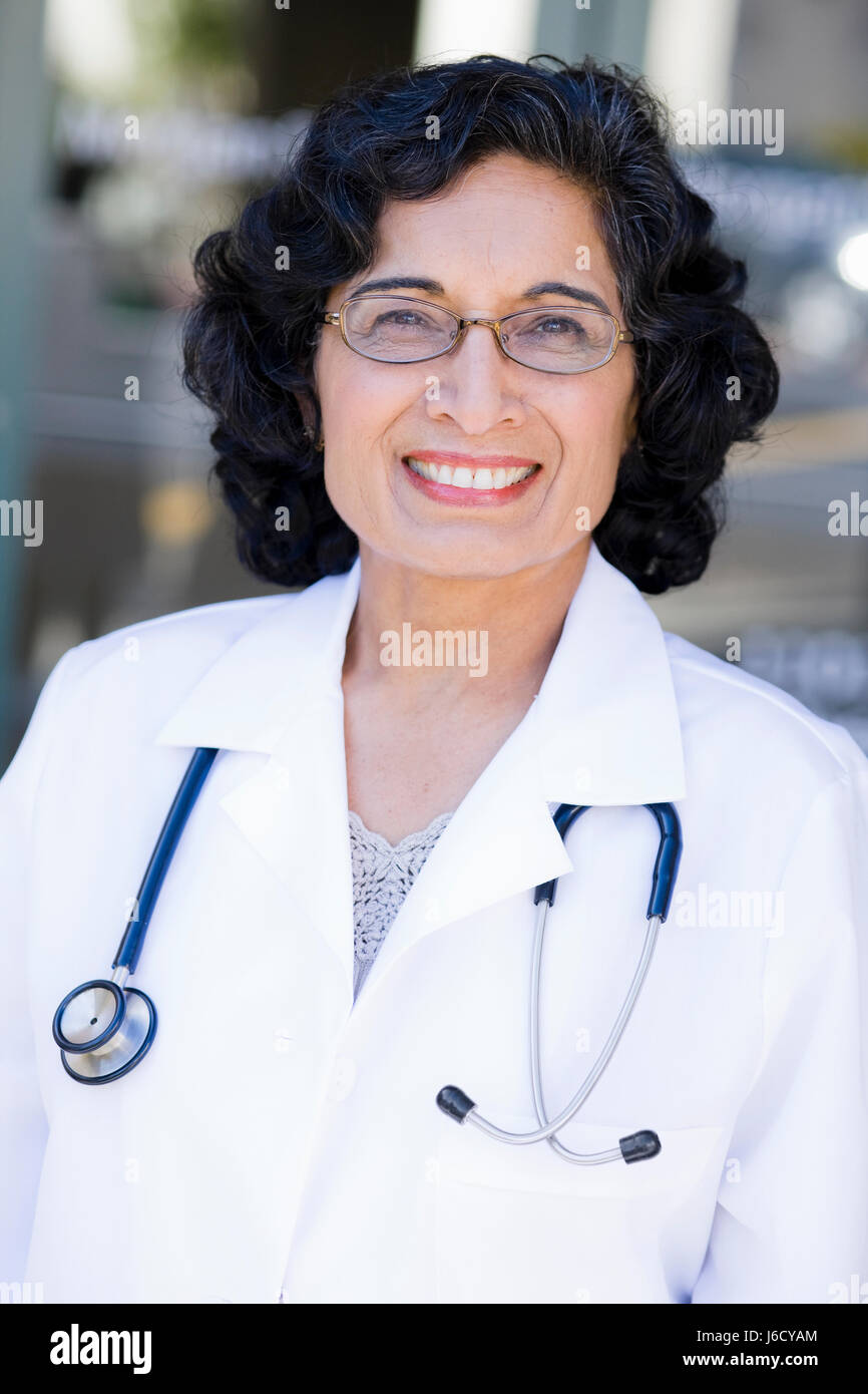 Medico medico medico medico donna practicioner medicalmente medical Foto Stock