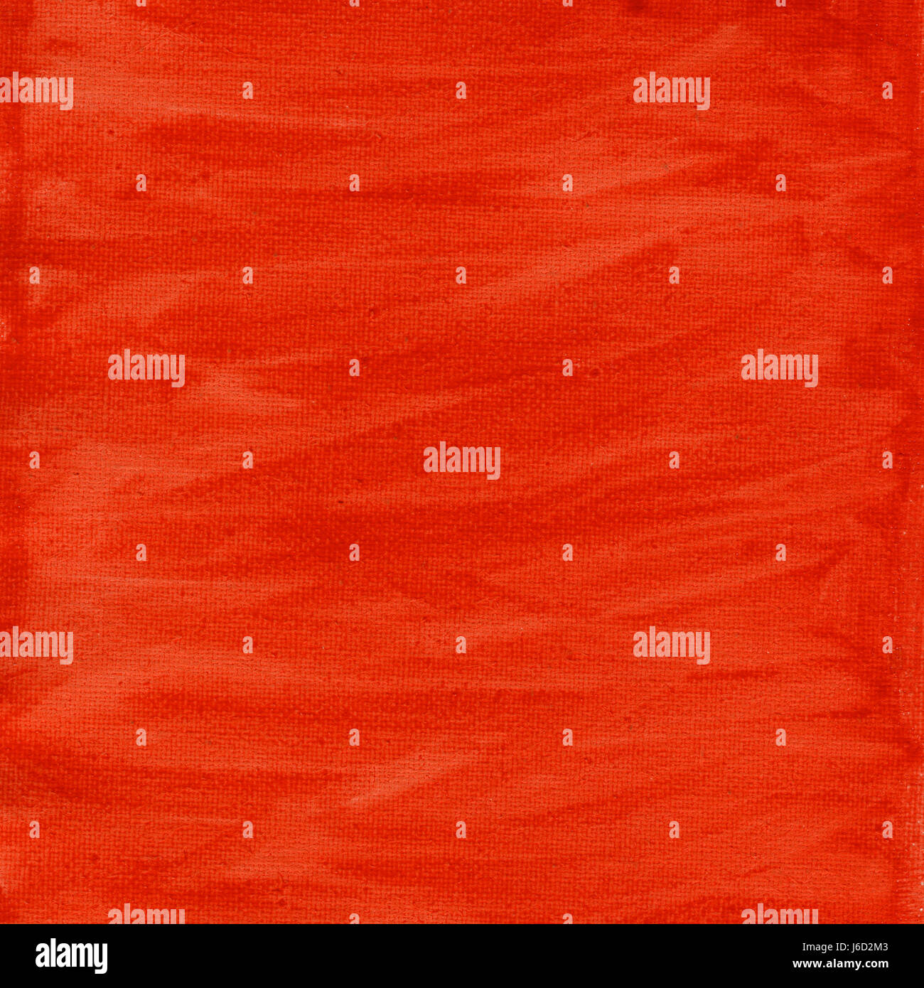 Tela astratta acquerello dyer staint pigmento rosso arancio texture arte square Foto Stock