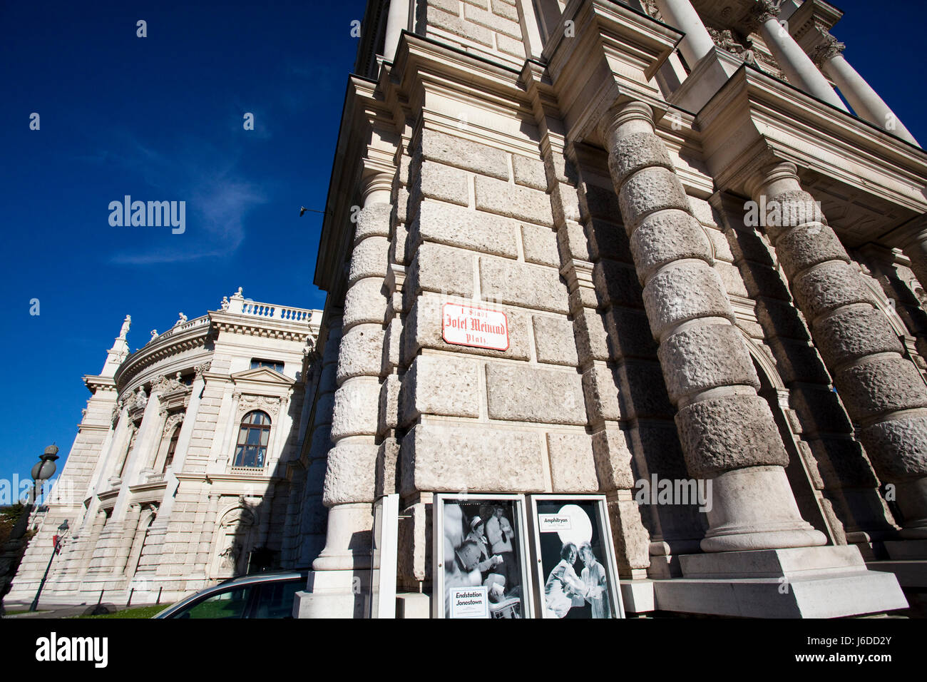 Burgtheater,Vienna,l'Austria. Foto Stock