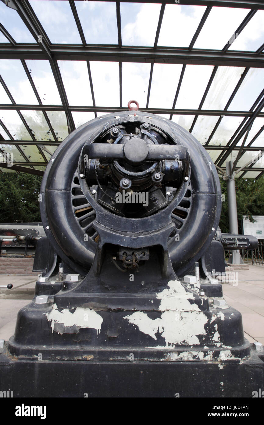Il vecchio motore a vapore in bodenwerder Foto Stock
