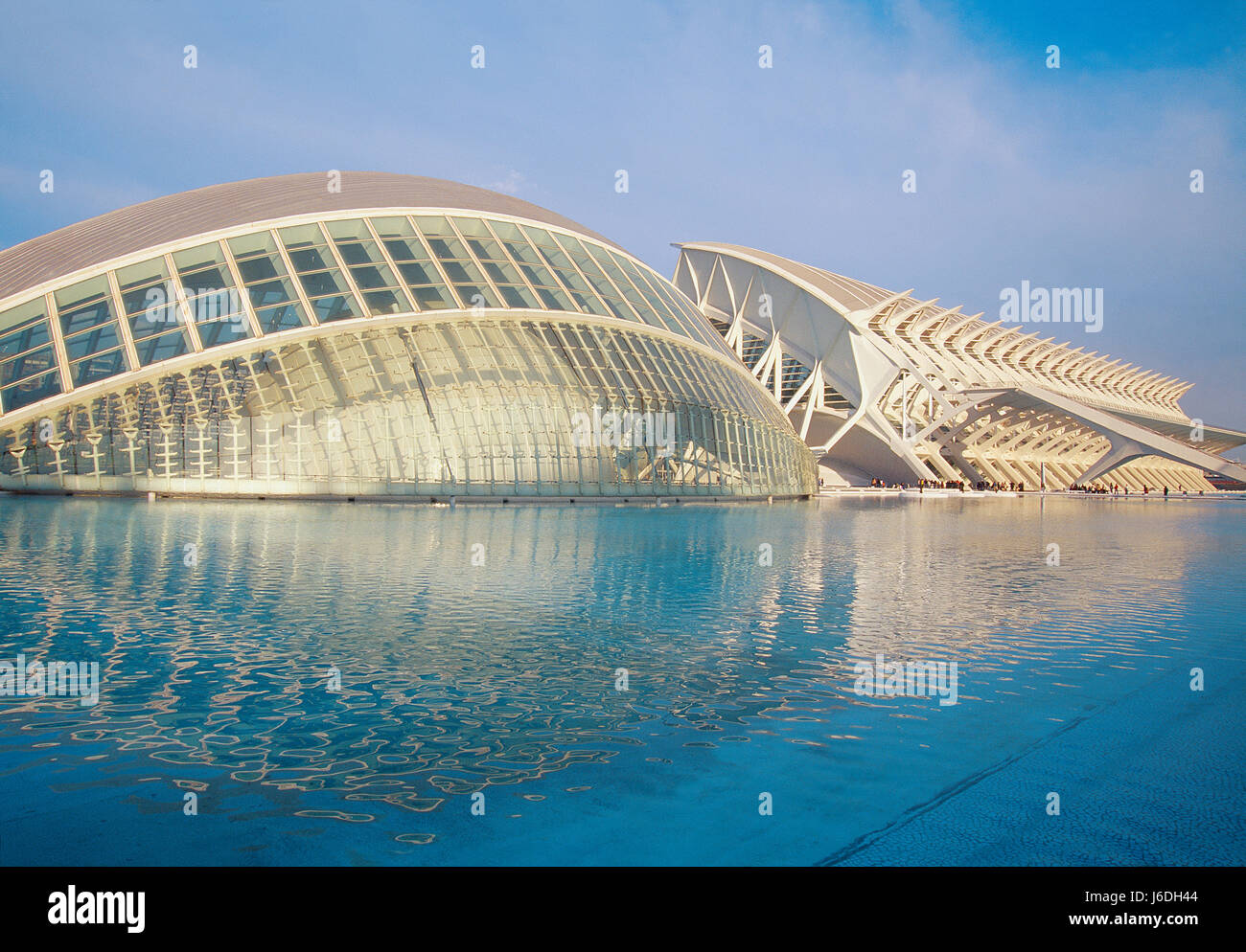 Lhemisferic e dal museo della scienza, città delle arti e delle ... Citta delle arti e delle scienze di valencia