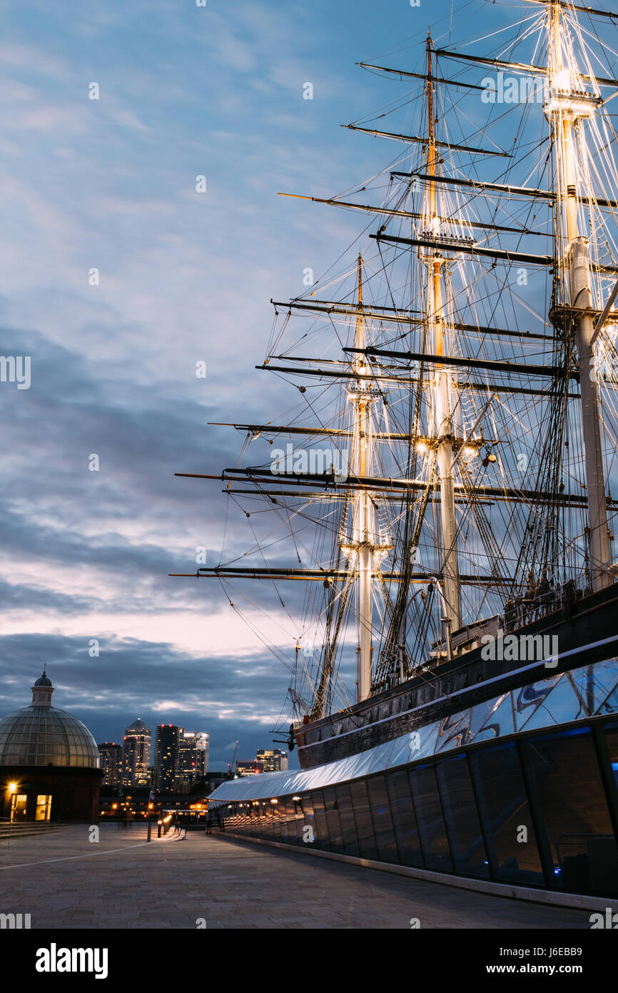 Cutty Sark Greenwich Foto Stock