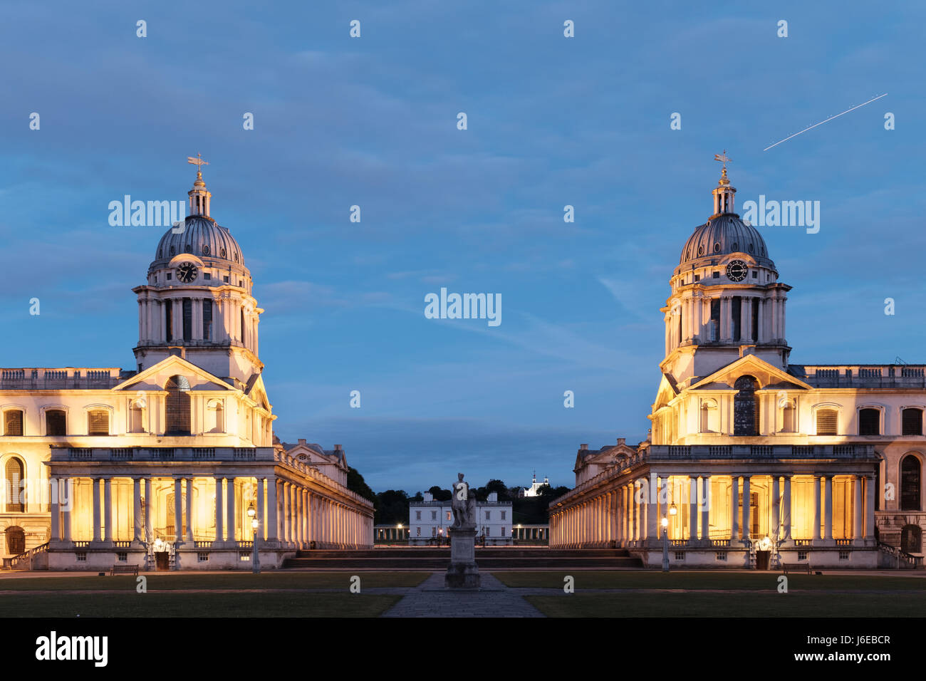 Old Royal Naval College Foto Stock