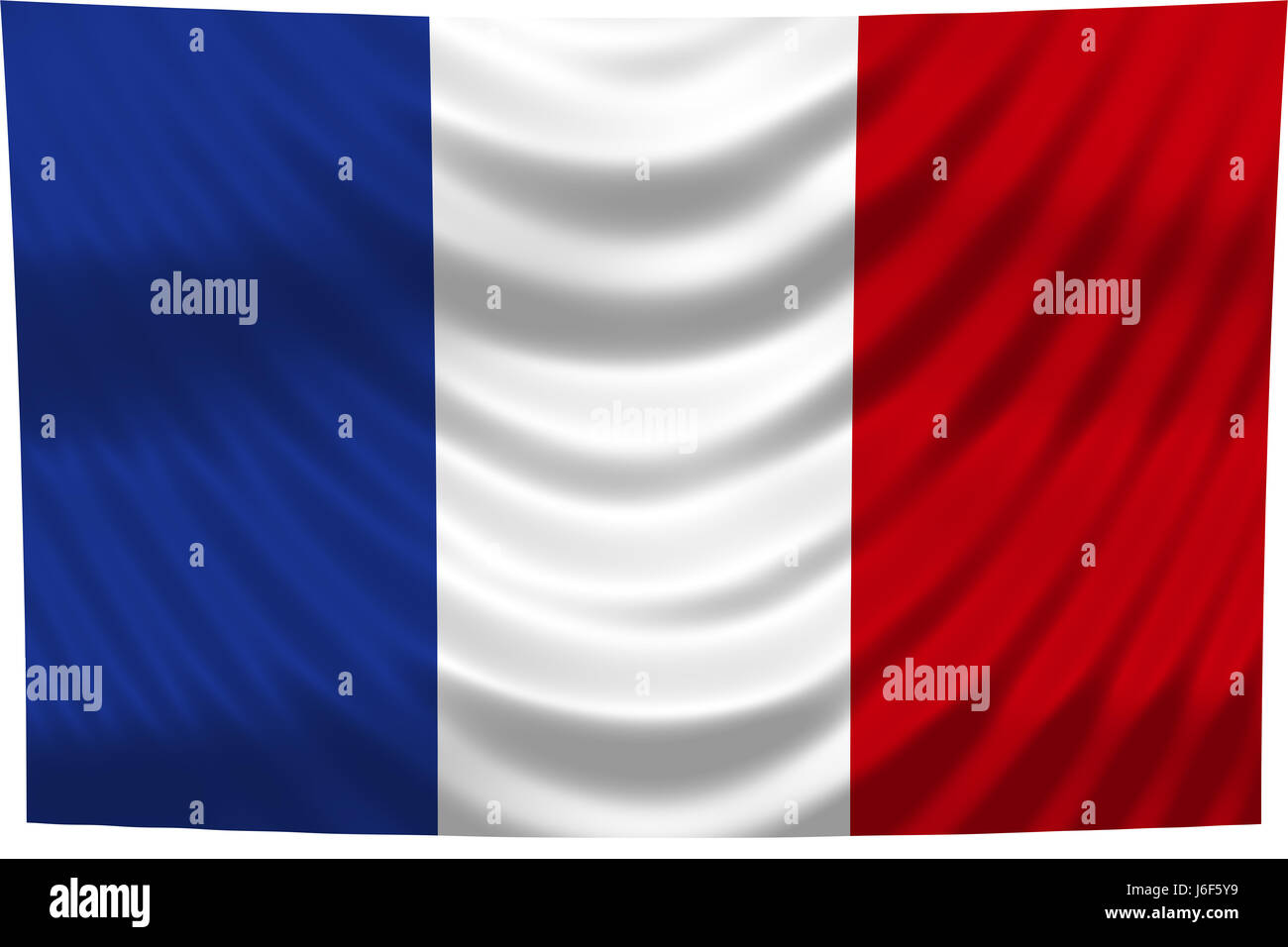 bandiera Francia Foto Stock