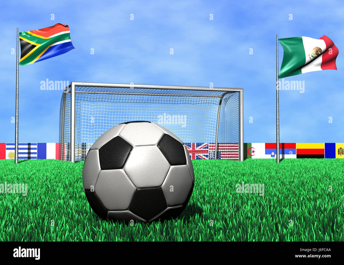 Coppa del Mondo di calcio 2010 Foto Stock