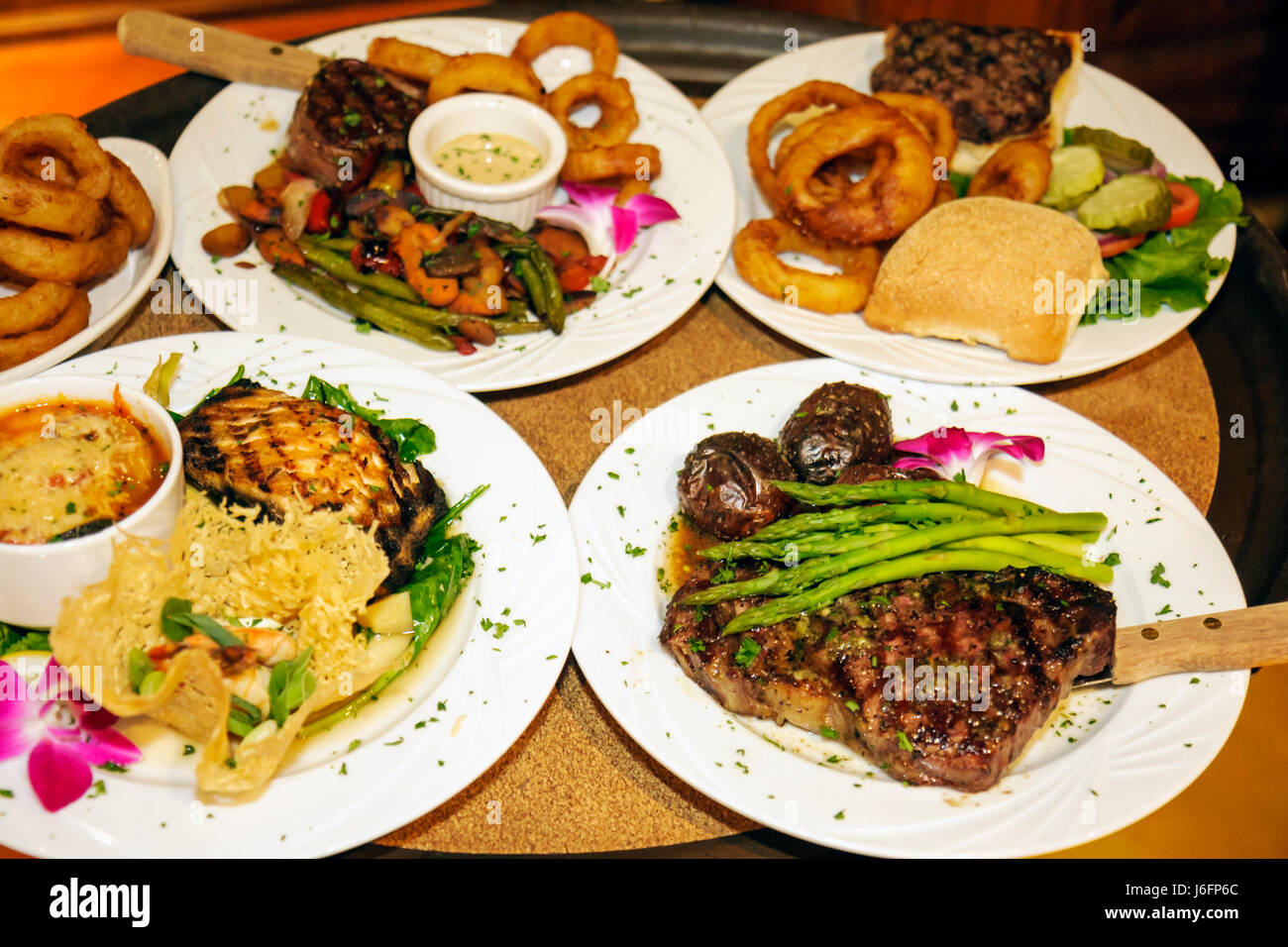 Marquette Michigan Upper Peninsula UP Lake Superior, East Main Street, Upfront & Company, ristoranti, ristoranti, ristoranti, cibo, caffè, piatto Foto Stock