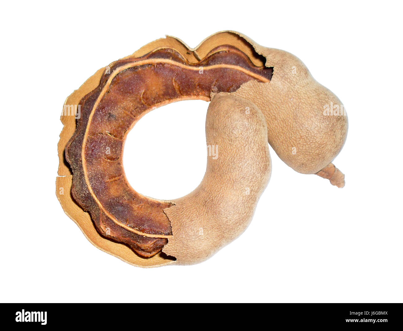 Dolci freschi maturi con tamarindo frutto sano. Messa a fuoco selettiva e tonica image.il tamarindo - dolce come frutti come famoso nella provincia di Phetchabun, Thailandia. Foto Stock