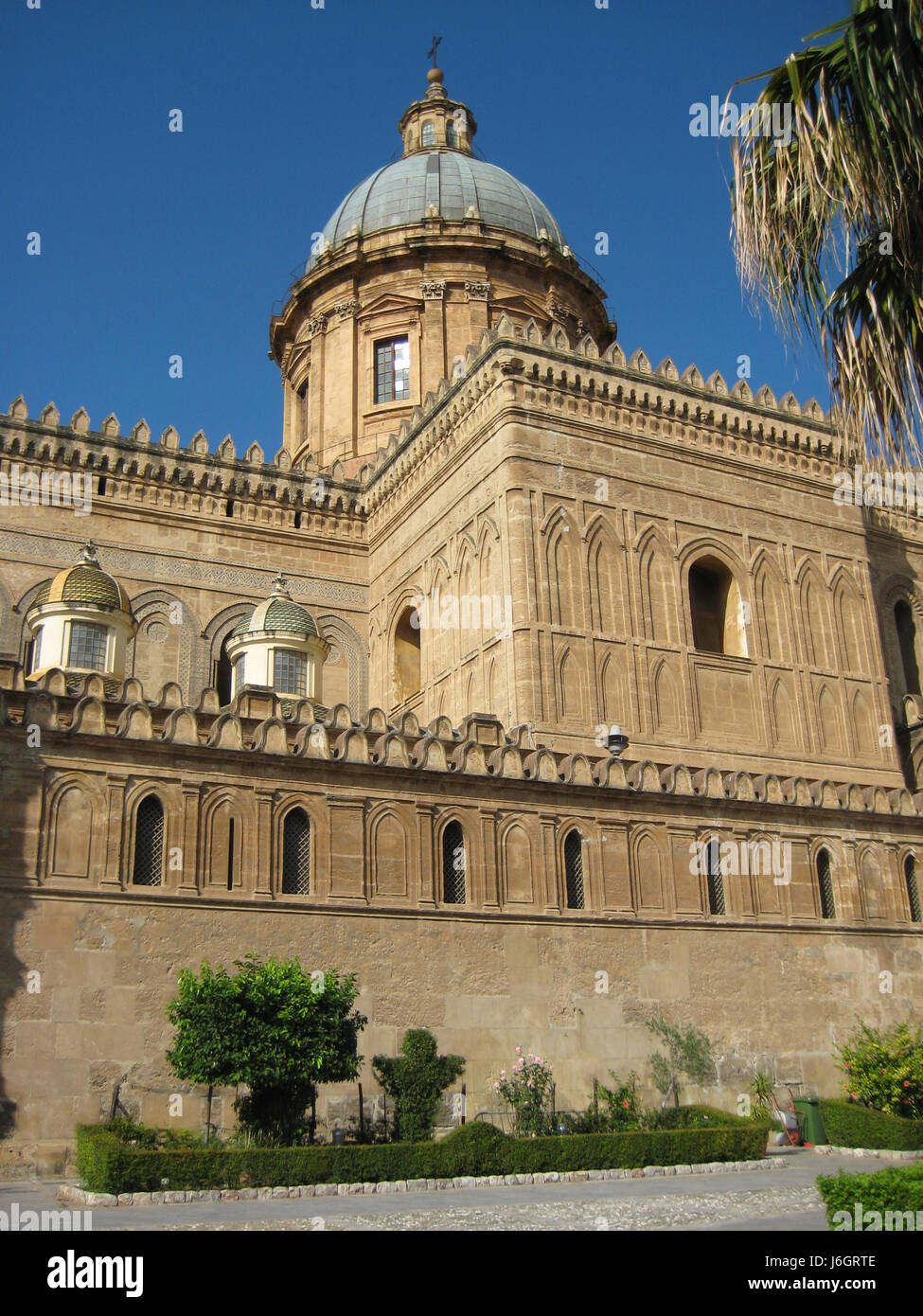 Chiesa cattedrale sightseeing sicilia italia chiesa storica città vacanze città Foto Stock