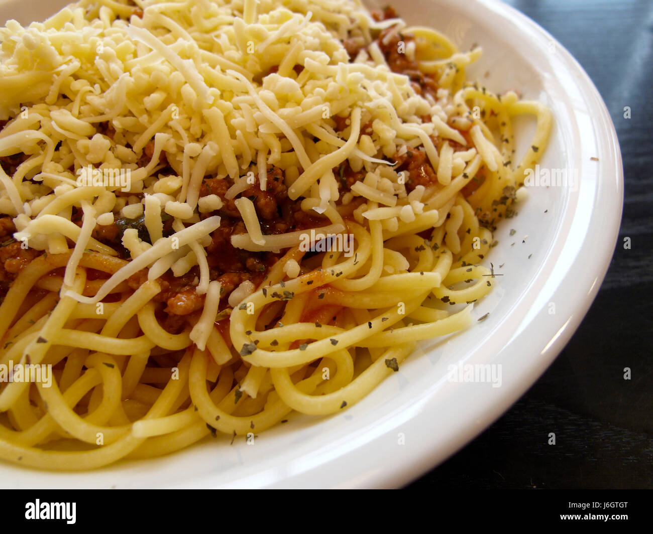 spag bol Foto Stock