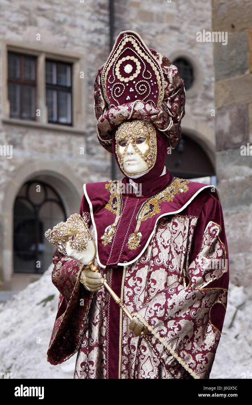 Maschere di Venezia costumi di carnevale costume uomo uomo maschere venezia  custom Foto stock - Alamy