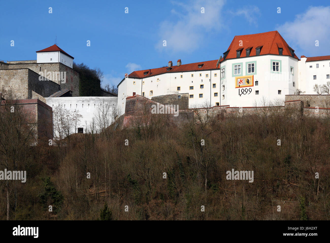 Veste Oberhaus sulla st. george berg Foto Stock
