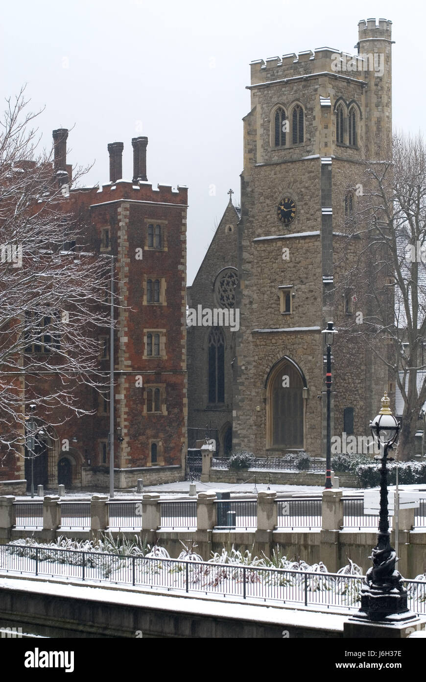 Chiesa neve invernale di coke materiale cocaina farmaco anestetico farmaco dipendenza Londra Foto Stock