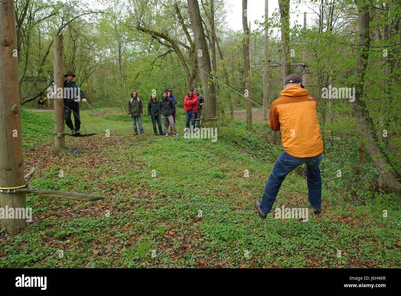 Per saperne di collaborazione che le azioni di cooperazione interazione sfida a vivere per vedere Foto Stock