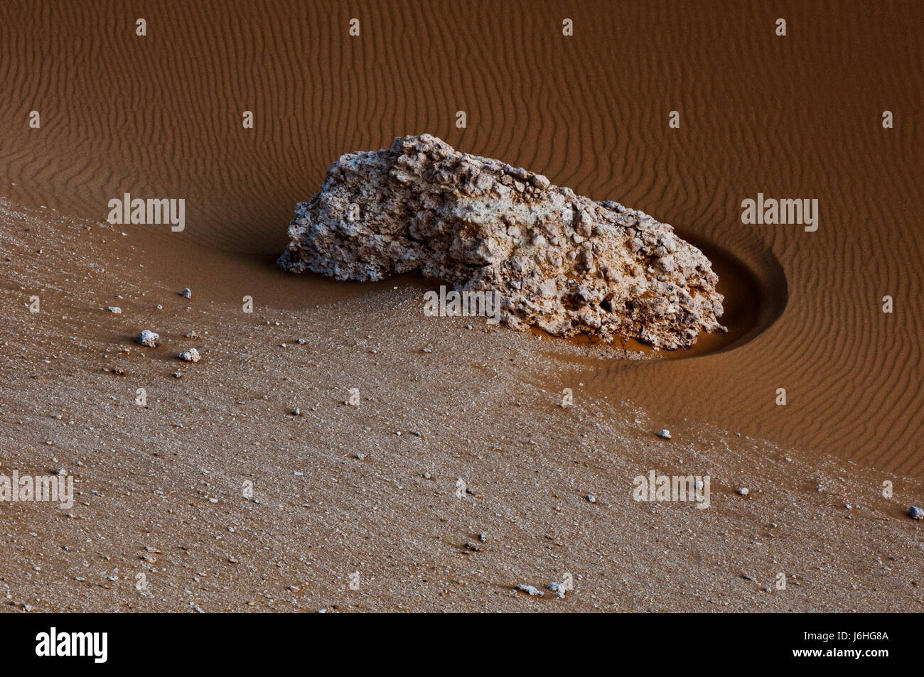 Deserto di pietra wasteland africa rock secchezza sabbie di dune di sabbia del deserto di pietra Foto Stock