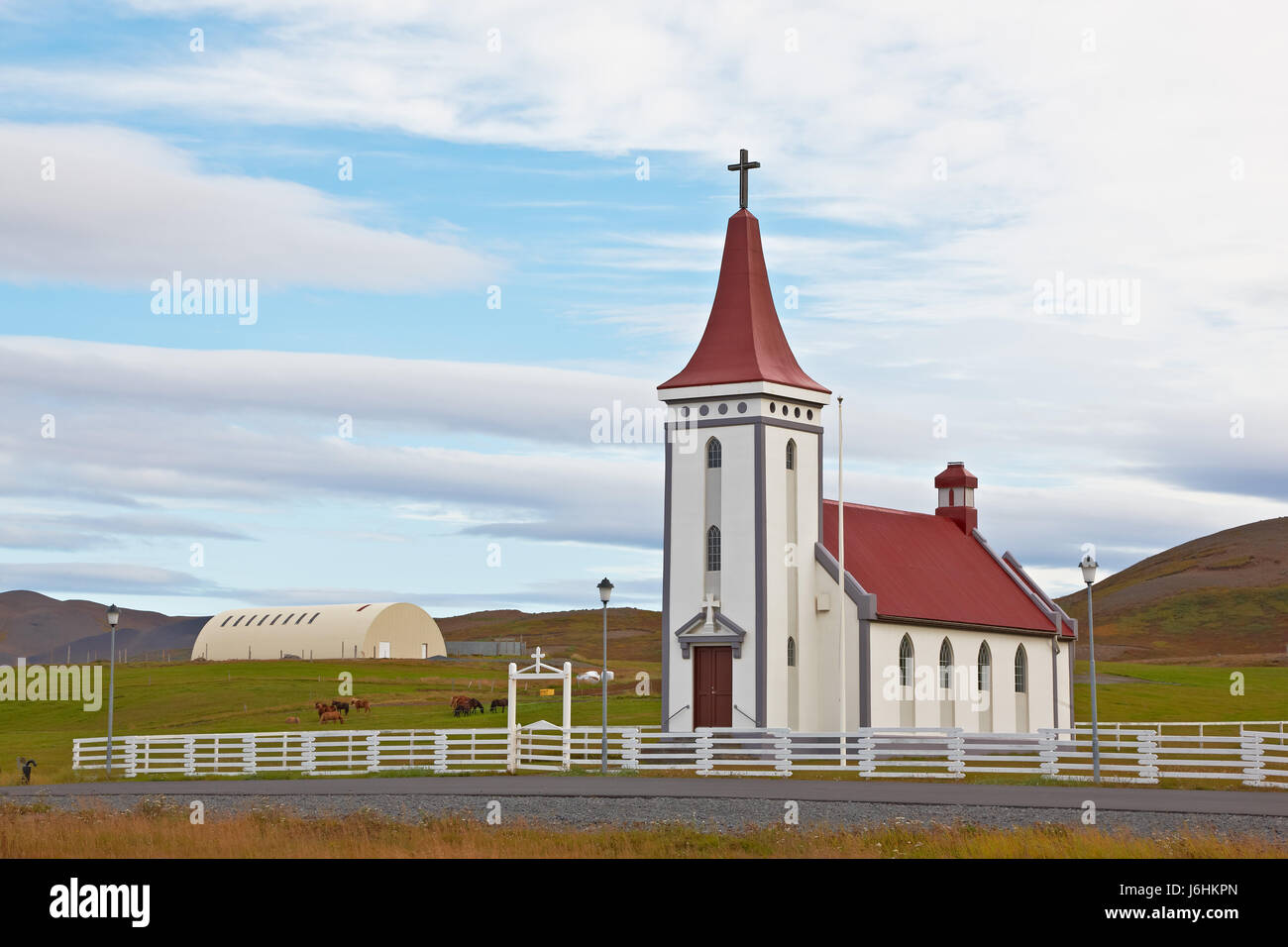 Bella bella beauteously travel religione credenza religiosa chiesa città città Foto Stock