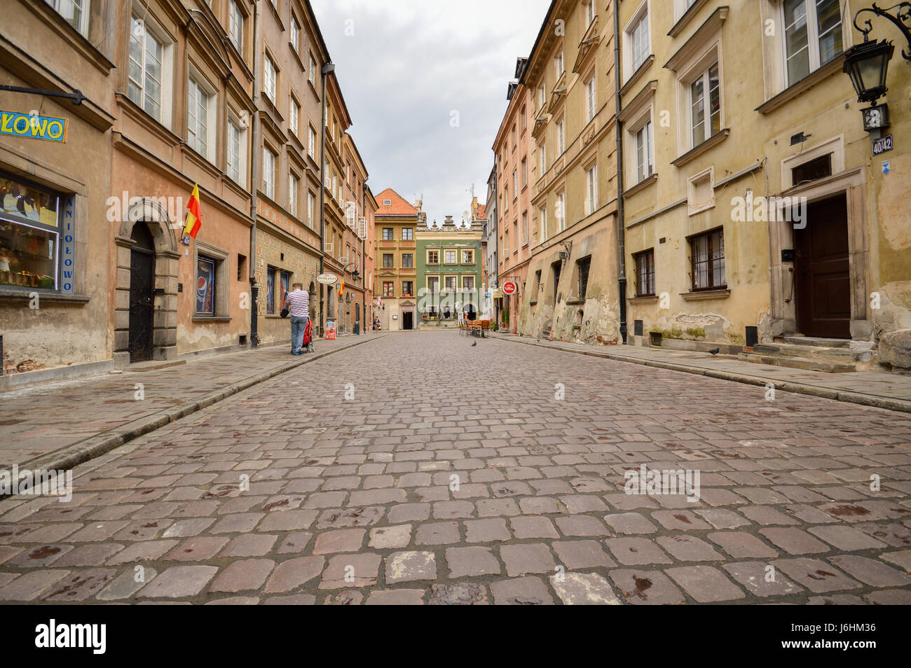 Varsavia, Polonia - Agosto,2014: la Città Vecchia di Varsavia Polonia. Foto Stock