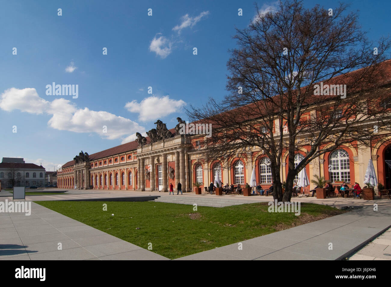 Marstall in Potsdam Foto Stock