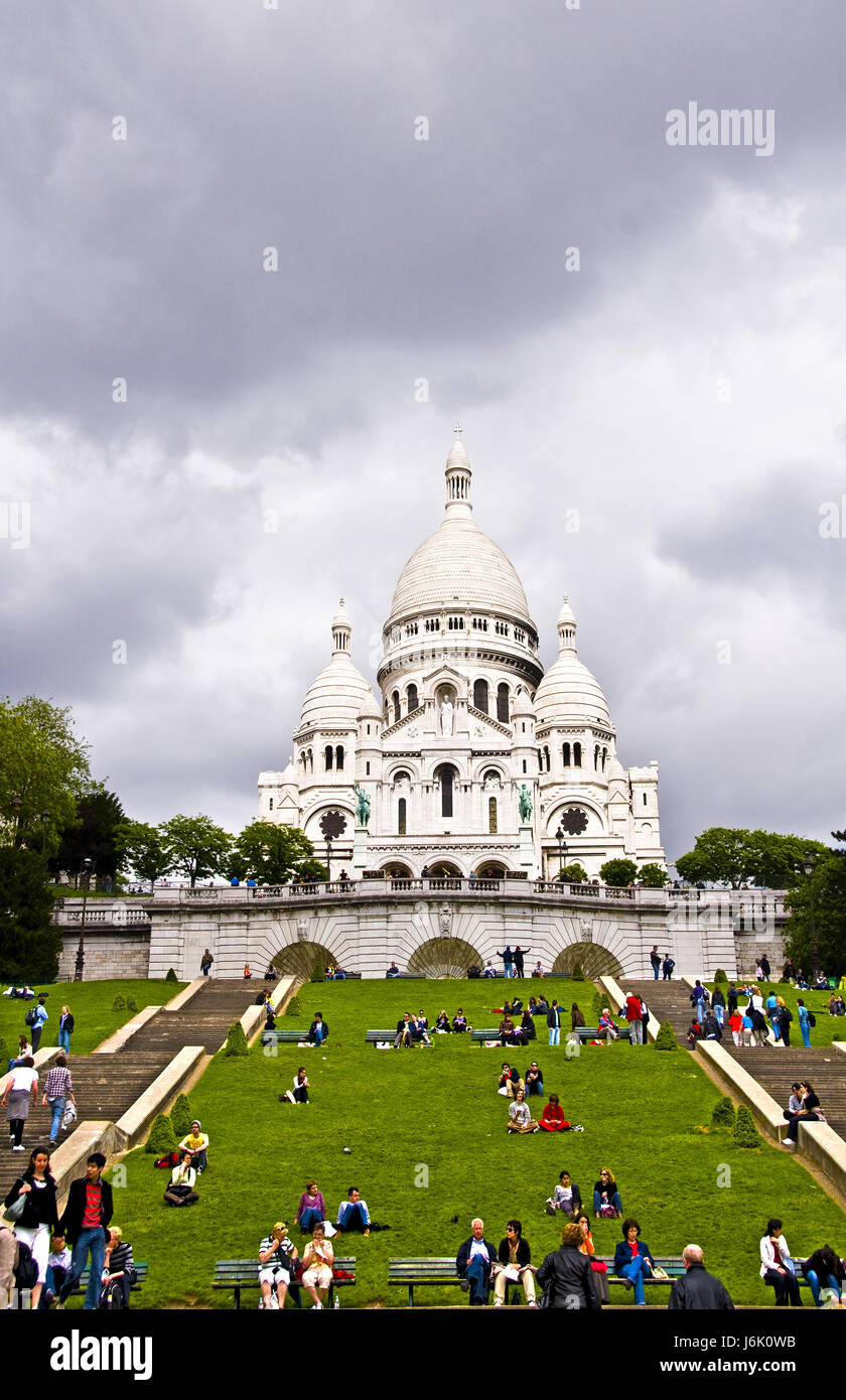 Sacr coeur Foto Stock