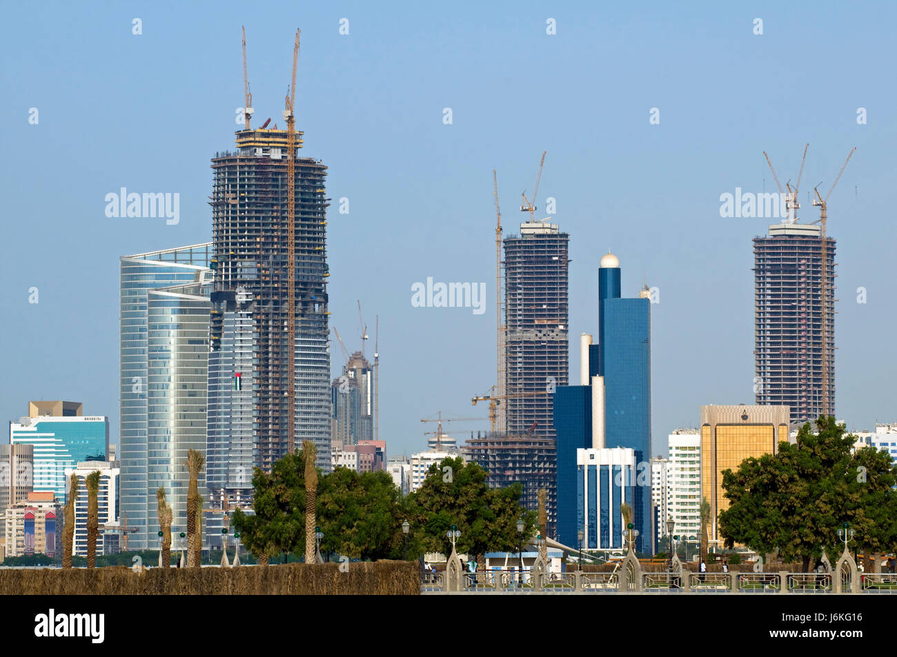 Abu dhabi, Emirati Arabi Uniti Foto Stock