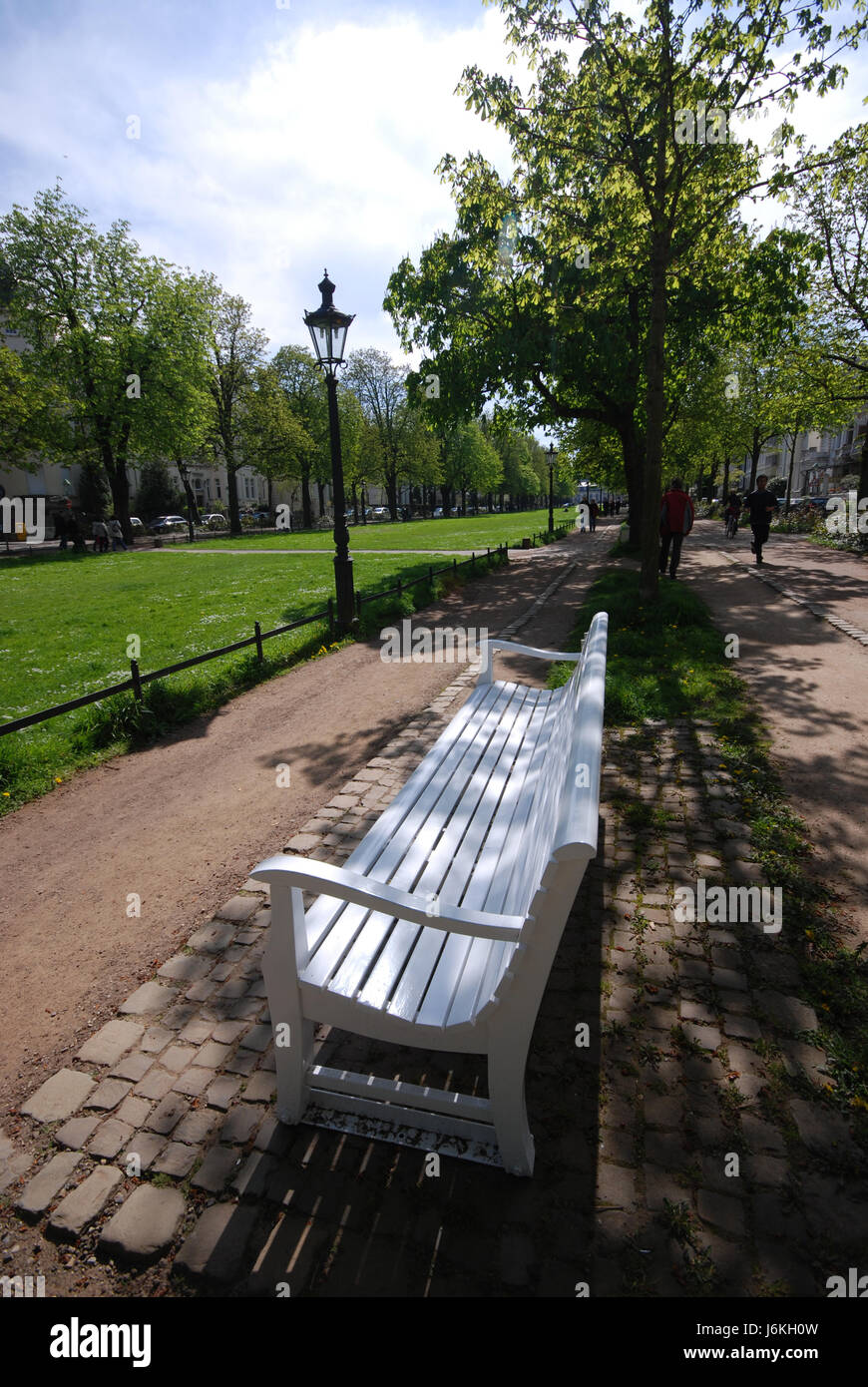 Estate in città Foto Stock