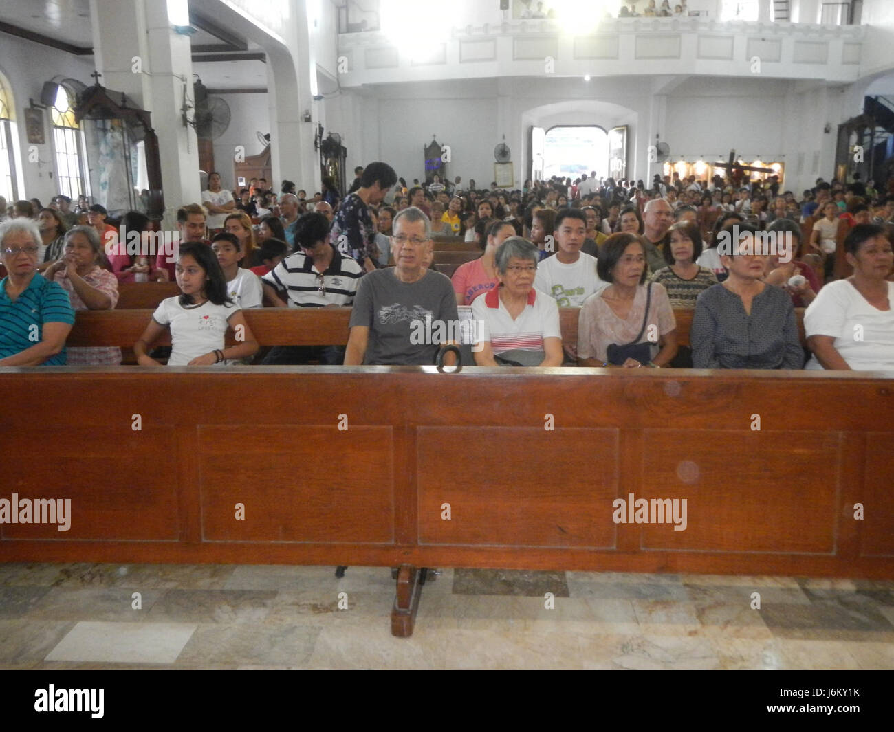 07925 Caloocan cattedrale della città di San Roque 03 Foto Stock