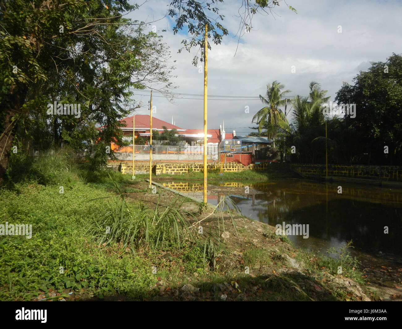 0907 Ibayo Cappella Poblacion Nagbalon battaglia del fiume Marilao Bulacan Bridge Road 12 Foto Stock