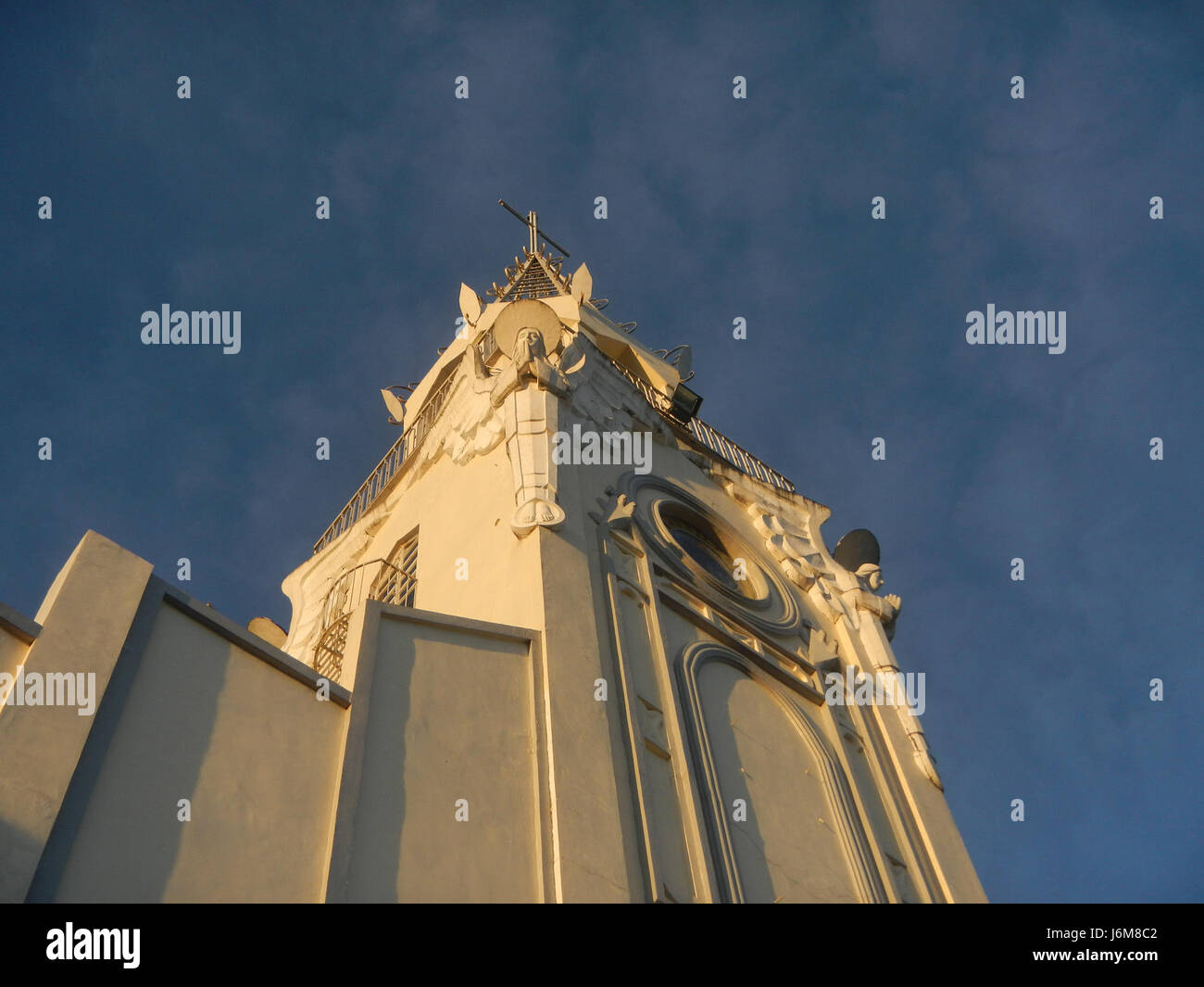 0711 torre campanaria Pinaod San Ildefonso Bulacan Road 09 Foto Stock