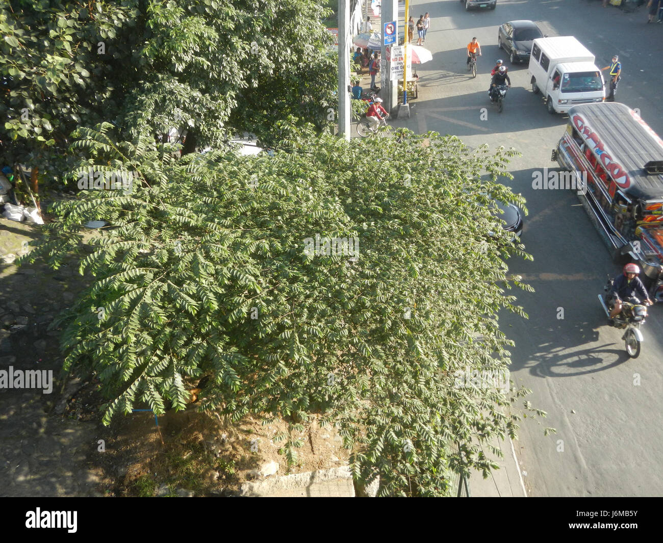 Questo titolo si riferisce all'estensione di Ortigas Avenue a Pasig City, Filippine, con i suoi ponti stradali e i suoi cavalcavia, comprese le infrastrutture relative all'area di Santa Lucia e al distretto di Rosario. Foto Stock
