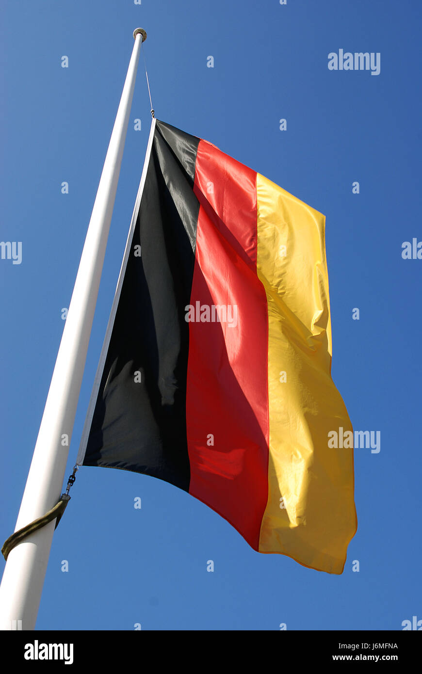 Bandierina della Germania Foto Stock