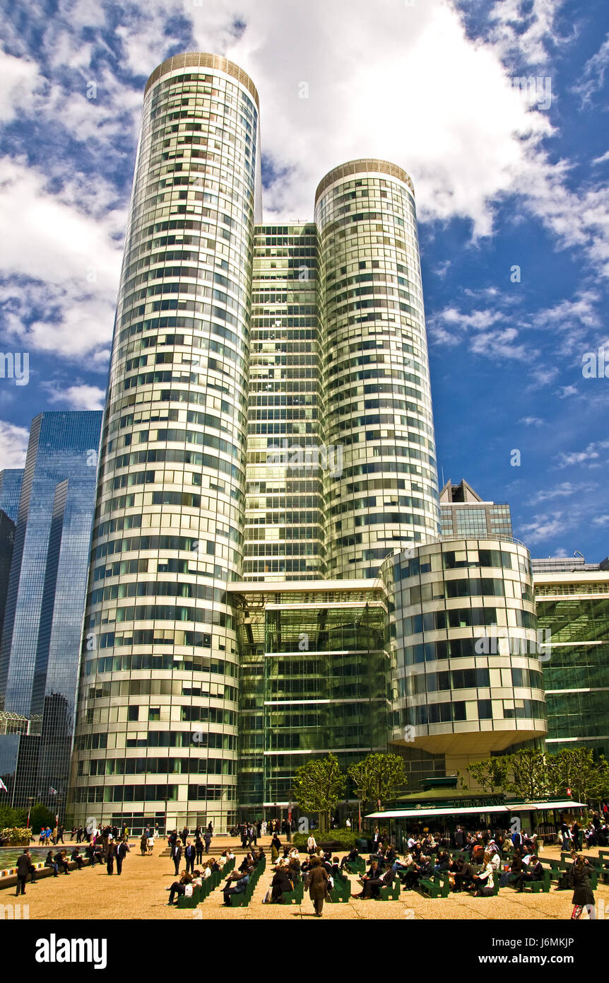 Casa edificiio multipiano edificio multipiano edificio multi-piano Foto Stock