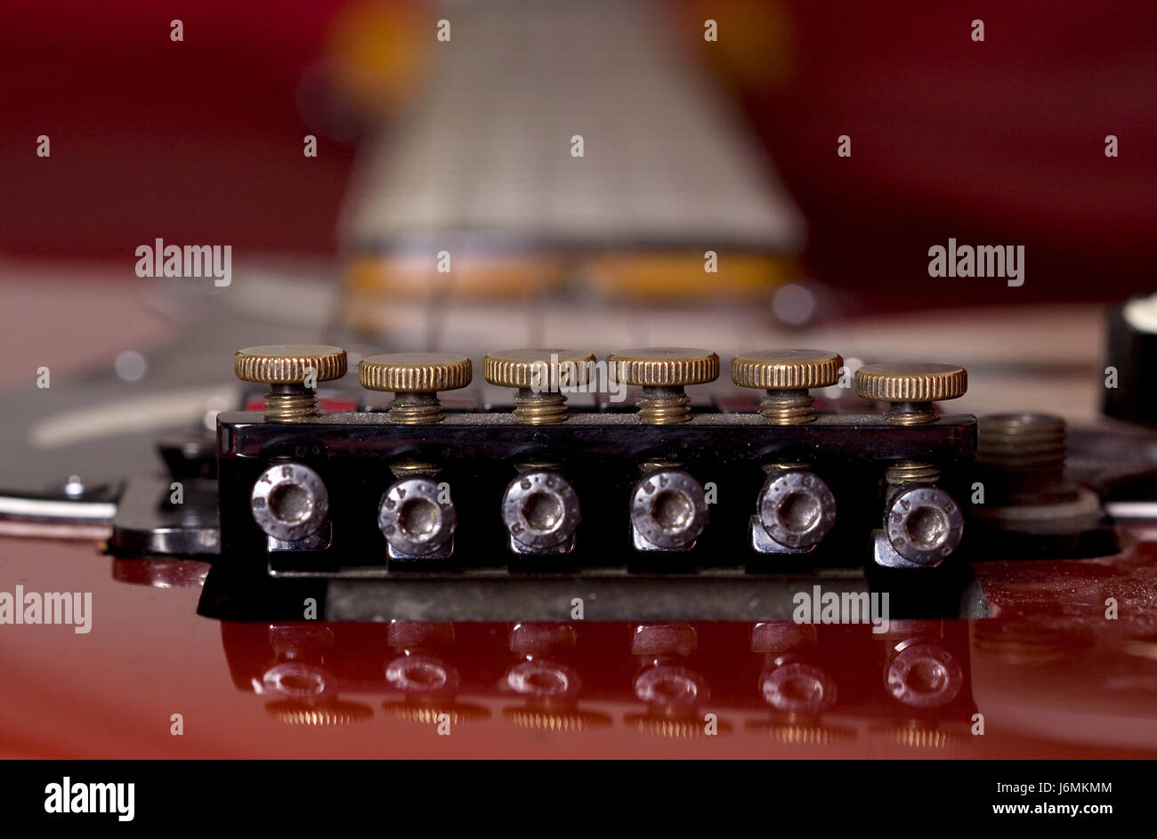 Musica closeup chitarra vintage jazz rock gli esseri umani gli esseri umani persone persone folk Foto Stock