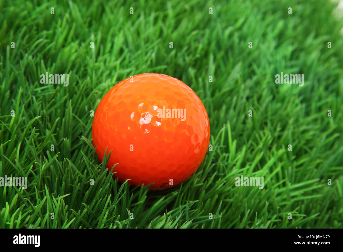 sfera di golf Foto Stock