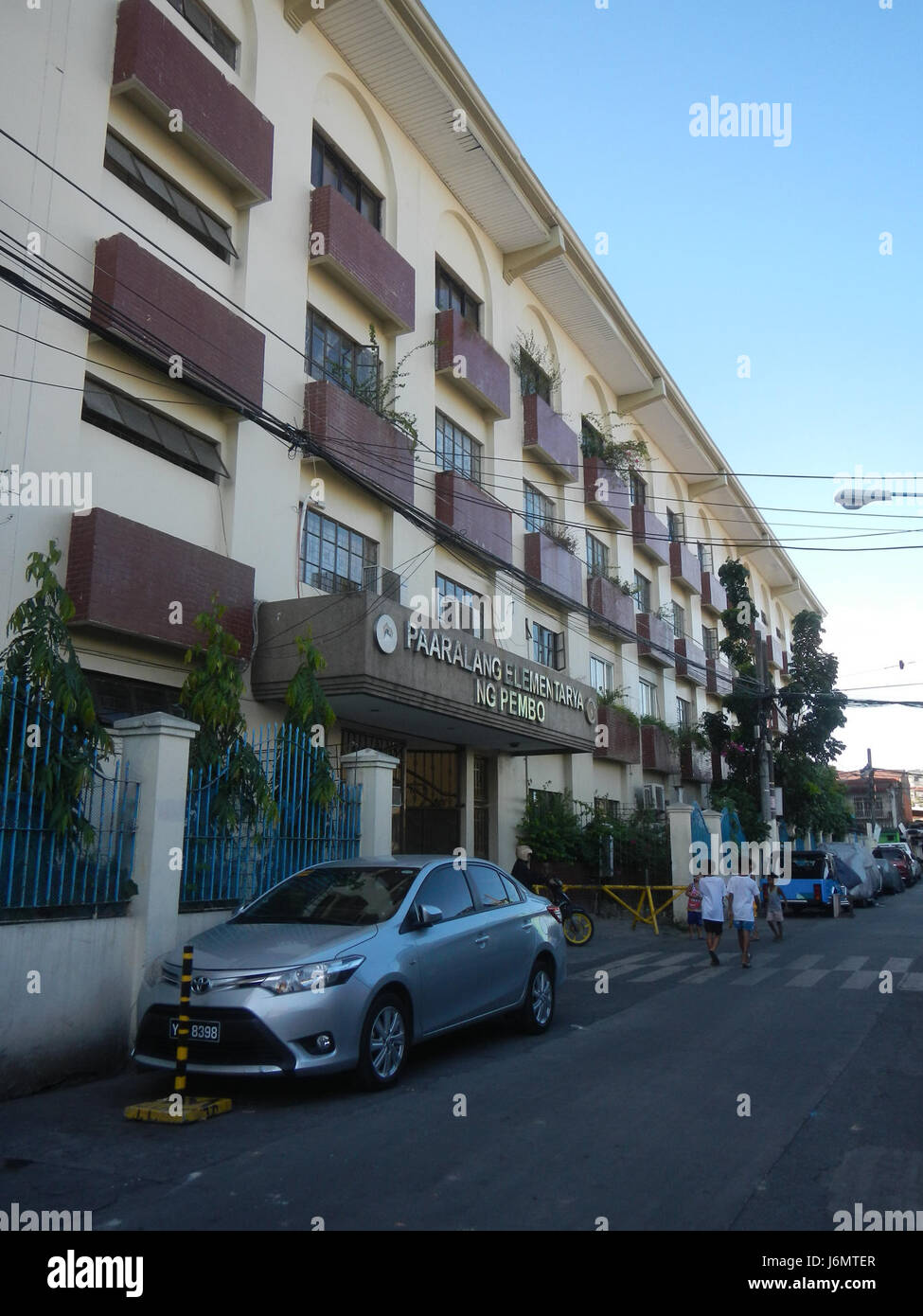 0718 Barangays Comembo Scuola Pembo strade Makati City 17 Foto Stock