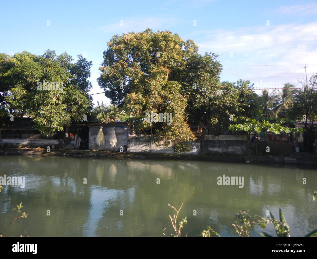 09518 risaie irrigazione Bagong Nayon Baliuag Bulacan ponti stradali 29 Foto Stock