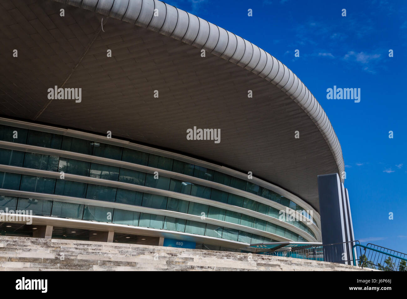 MEO Arena, un divertimento ed il centro congressi di Lisbona, Portogallo Foto Stock