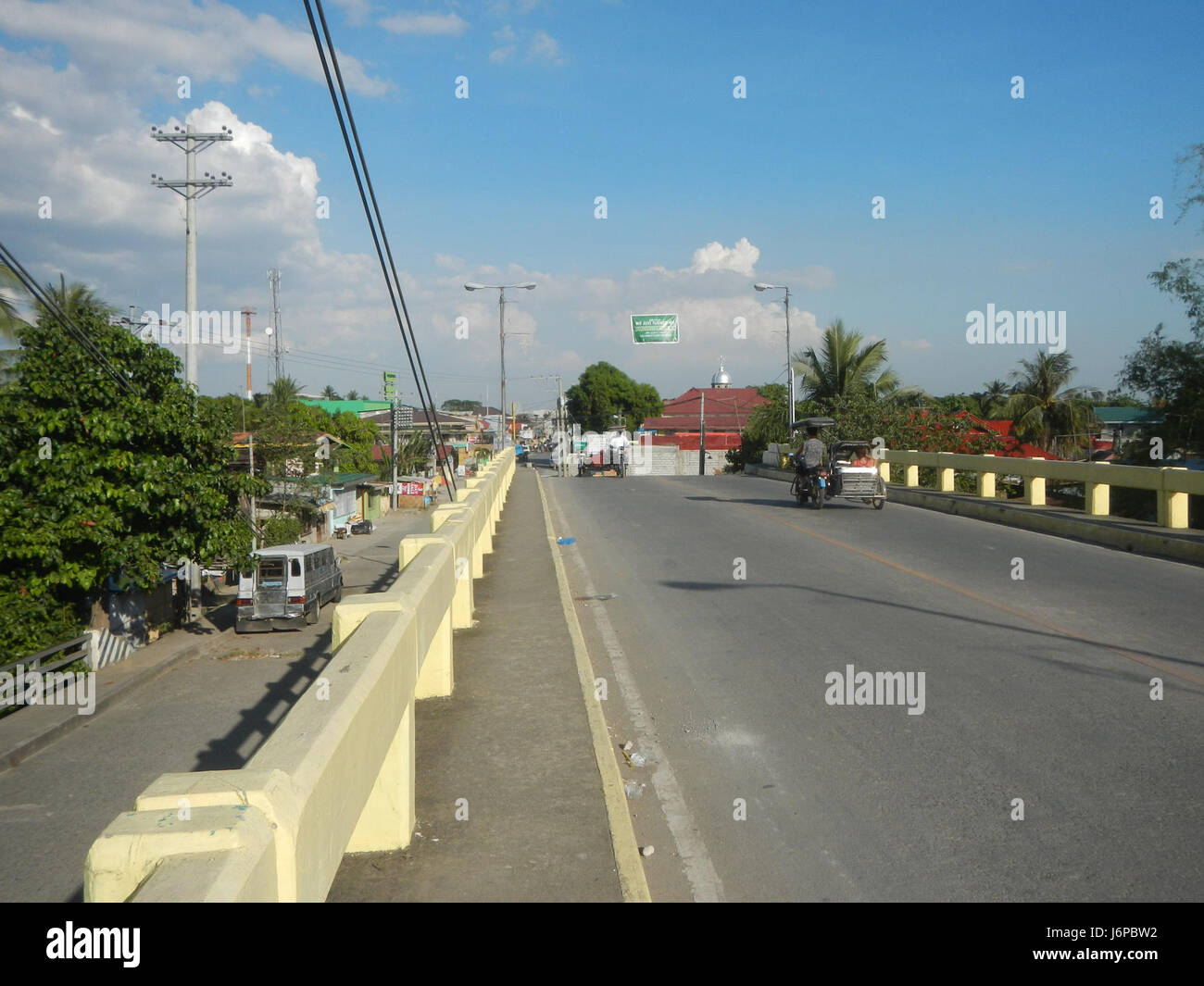 09730 Candaba Città Vecchia corretta nuovi ponti sul fiume Pampanga 2017 01 Foto Stock