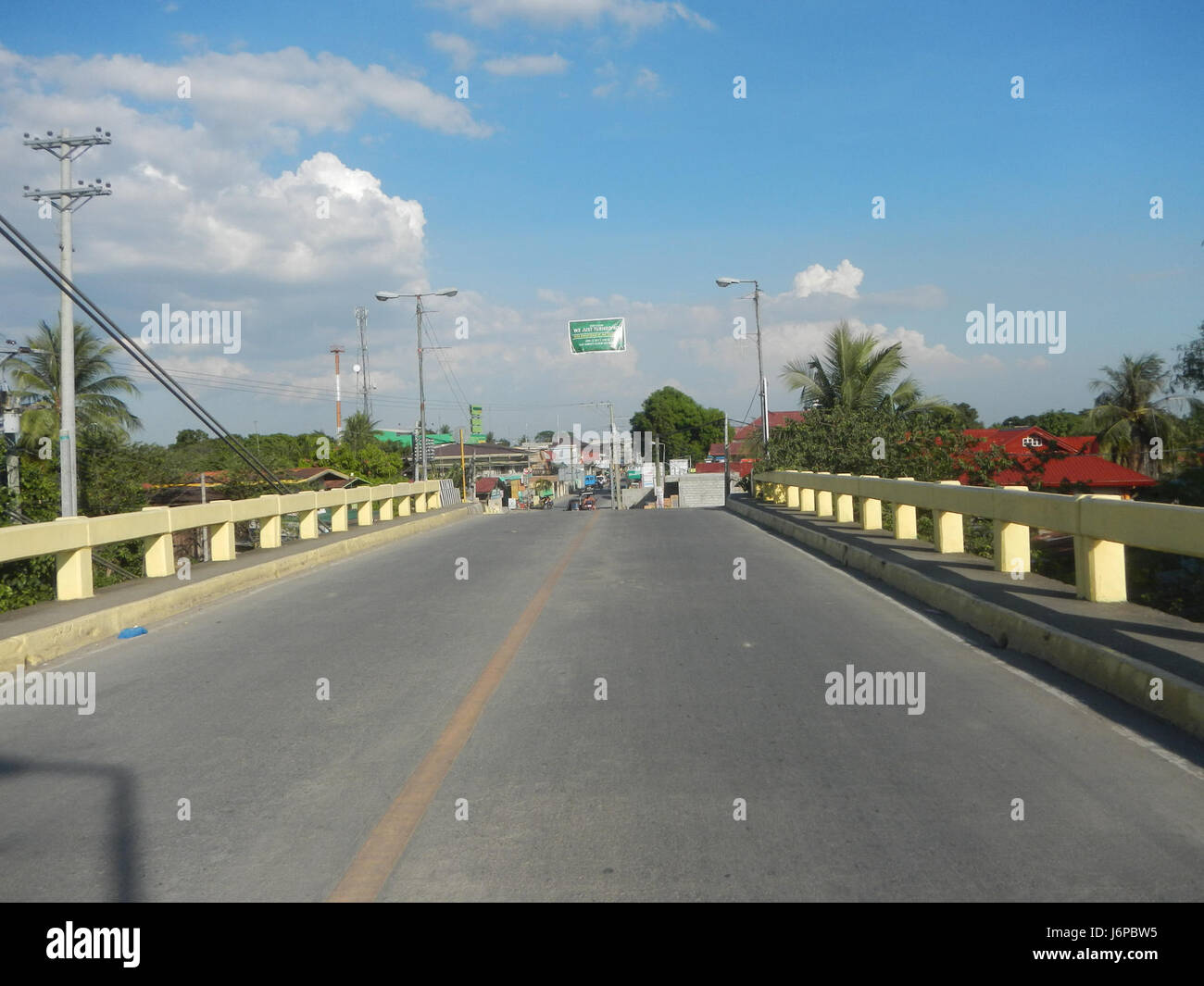 09730 Candaba Città Vecchia corretta nuovi ponti sul fiume Pampanga 2017 03 Foto Stock